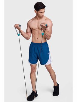 FUAARK - 2 In 1 Mesh Running Shorts For Men's-Teal