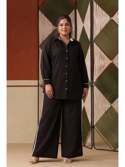 Scakhi - Black Plus Size Co-Ord Set