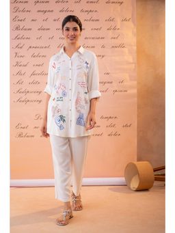 Juniper - Cotton Scribble Muse Co-Ord Set