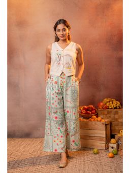 Juniper - Folk Scribble Garden Co-Ord Set