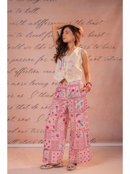 Juniper - Folk Scribble Garden Co-Ord Set