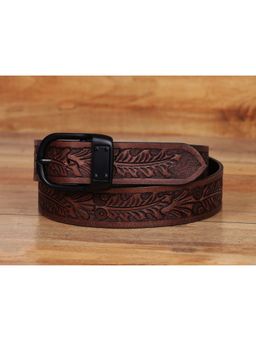 Celtic - Artisanal Elegance Hand-Carved Leather Belt