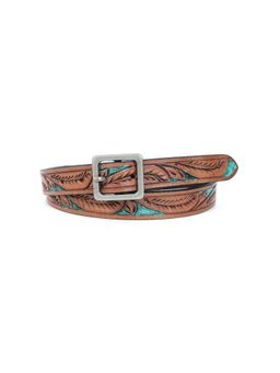 Celtic - Stylish Leather Tan Belt