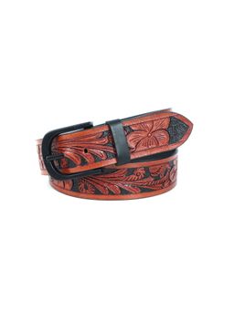 Celtic - Premium Brown Leather Belt