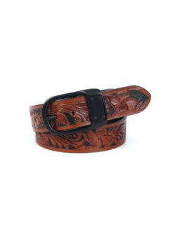 Celtic - Premium Brown Leather Belt