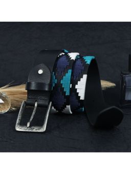 Celtic - Premium Black Leather Belt