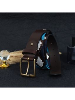 Celtic - Premium Brown Leather Belt