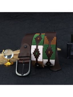 Celtic - Premium Brown Leather Belt