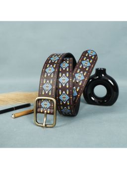 Celtic - Stylish Blue Digital Print Belt