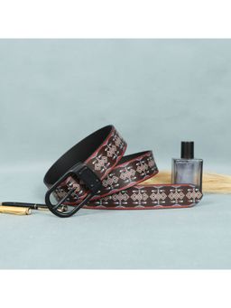 Celtic - Custom Printed with Black Buckle Belt