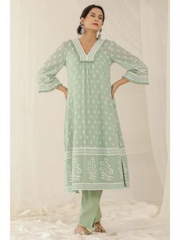 Pink Cactii - Roshni A-Line (Set of 3)