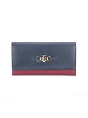 Tommy Hilfiger Blue Polyurethane Women Wallet main image 0