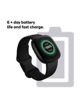 Fitbit versa 3 black black aluminum Clearance