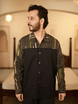 The Terra Tribe - Upcycled Arizona Black Shirt
