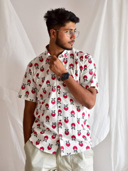 Sundarii - Bob White Printed Shirt