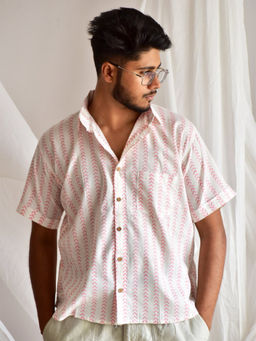 Sundarii - Chevron - Printed Shirt