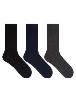 Balenzia - Men Travel Essential Crew Socks (Pack of 3)