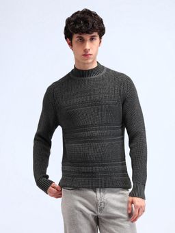 Flying Machine - Grey Mens Sweater