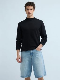 Flying Machine - High Neck Cotton Sweater