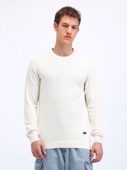 Flying Machine - Textured Cotton Sweater