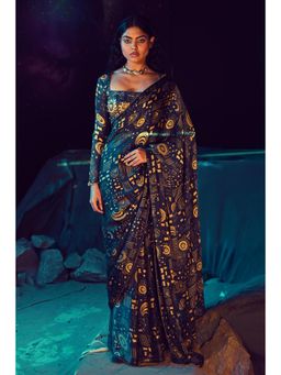 Baise Gaba - Quasar Saree with Unstitched Blouse