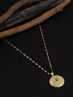 E2O - Gold Plated Evil Eye Layered Necklace