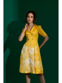 Natalia Livingston - Aurora Ida Yellow Dress