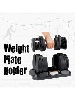 Reach - Octane Adjustable Dumbbell (25 Kg to 20 Kg) All in One Dumbbell Set with Twist Lock