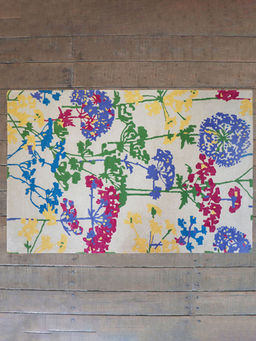 Zeba World - Handtufted Carpet, Multicolor 4 x 6 Feet