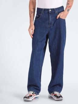 Tommy Hilfiger - Baggy Fit Cotton High Rise Jeans