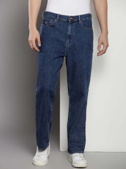 Tommy Hilfiger - Mid Wash Loose Fit High Rise Jeans
