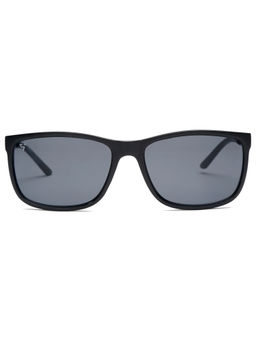 SunVoir - Polycarbonate Sunglass UV 400 Grey Lens Men & Women Rectangular Sunglasses - SUNVOIR-011-C3