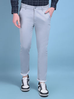 CRIMSOUNE CLUB - Mens Stretchable Cotton Trousers