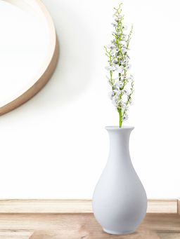 At Home by Nilkamal - Dancing Orchid Artificial Flower Stick - White
