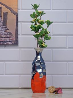 At Home by Nilkamal - Cheries Artificial Stick|for Home Décor|Pack of 1|102 cm|White