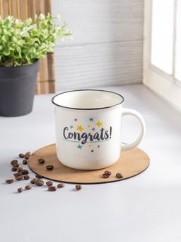 Voncasa - Congrats Cermaic Coffee Mug