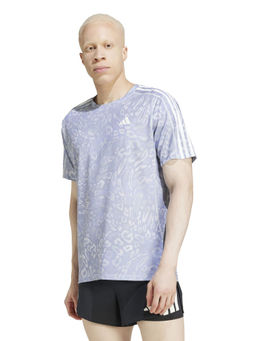adidas - Otr E Aop Tee Men Blue Running T-Shirt