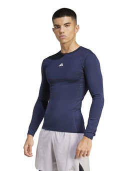 adidas - Tf Ls Tee Men Blue Training T-Shirt