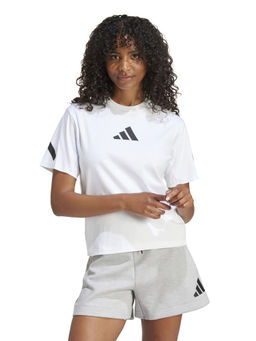 adidas - W Z.N.E. Tee Women White Training T-Shirt