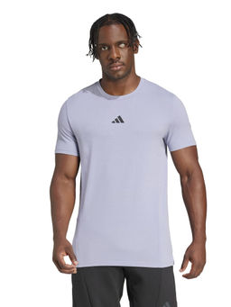 adidas - D4T Tee Men Lavender Training T-Shirt