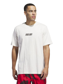 adidas Originals - Hd Novelty T 1 Men White Basket Ball T-Shirt