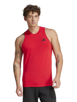adidas - Tr-Es Fr Sl T Men Red Training Tank