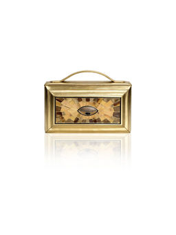 Isharya - Auric Brown Mosaic Eye Bag