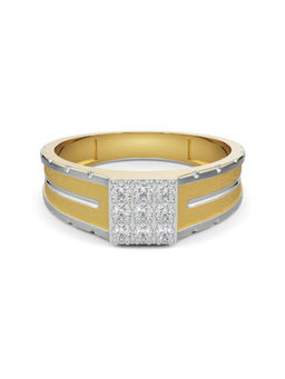 EMORI - Dewy Quad Band for Men in 18KT Gold | Authentic & Certified Lab Diamonds
