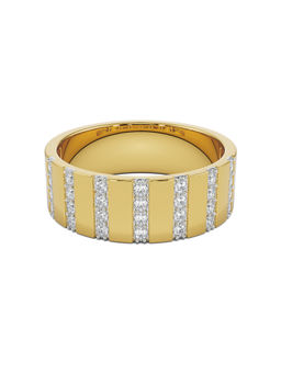 EMORI - Sleek Enzo Men's Ring in 14KT Gold | Authentic & Certified Lab Diamonds