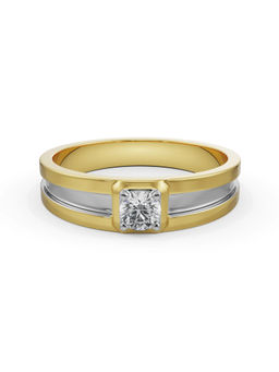 EMORI - York Men's Ring in 18KT Gold | Authentic & Certified Lab Diamonds