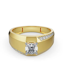EMORI - KyleMen's Ring in 18KT Gold | Authentic & Certified Lab Diamonds