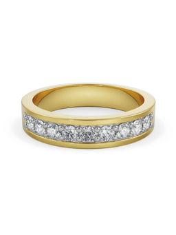 EMORI - Sleek Row Band in 14KT Gold | Authentic & Certified Lab Diamonds