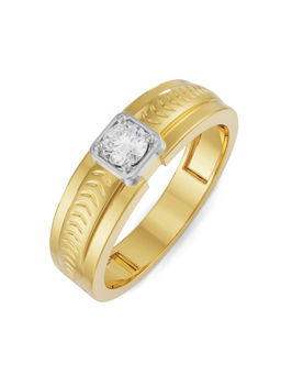 EMORI - Liam Men's Ring in 18KT Gold | Authentic & Certified Lab Diamonds
