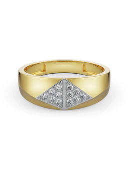 EMORI - Artisanal Band for Men in 14KT Gold | Authentic & Certified Lab Diamonds